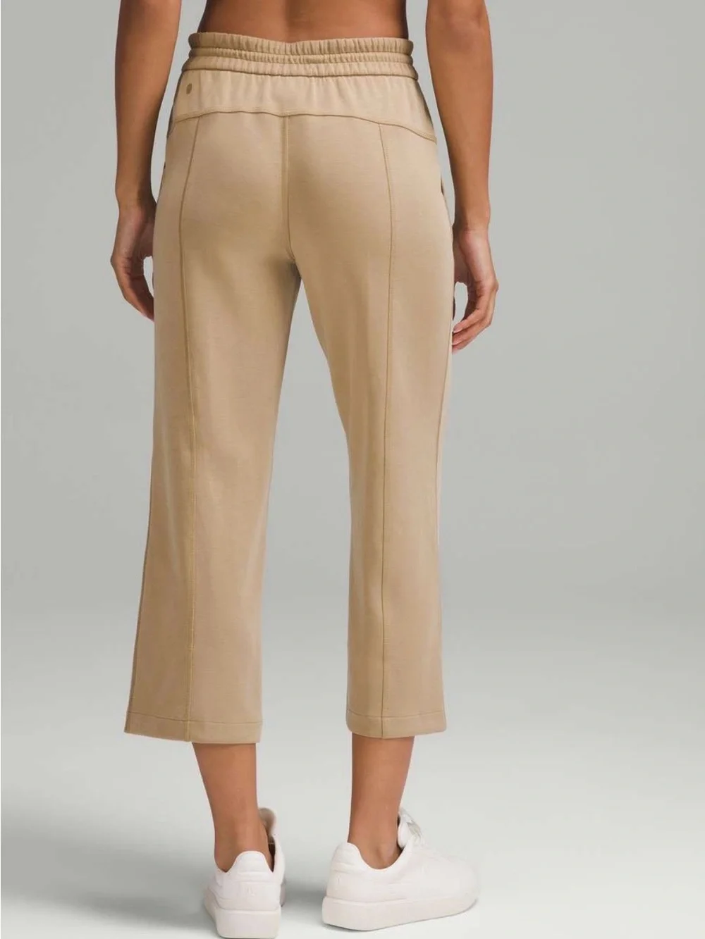 Lululemon Softstreme High-Rise Straight-Leg Cropped Pant Women's Filbert Tan 8